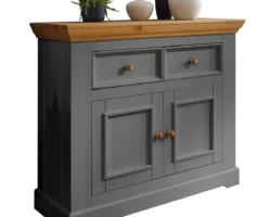 Commode Pour Le Surmeuble II WZ-0133 Pin Graphite