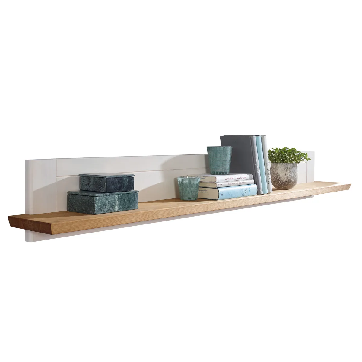 Etagère suspendue WZ-0133 Pin Blanc