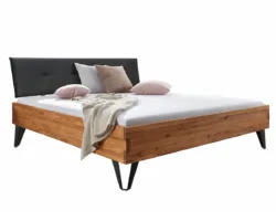 Lit BE-0587 200x200 Chêne massif