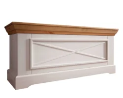 Coffre WZ-0133 Pin Ciré Blanc