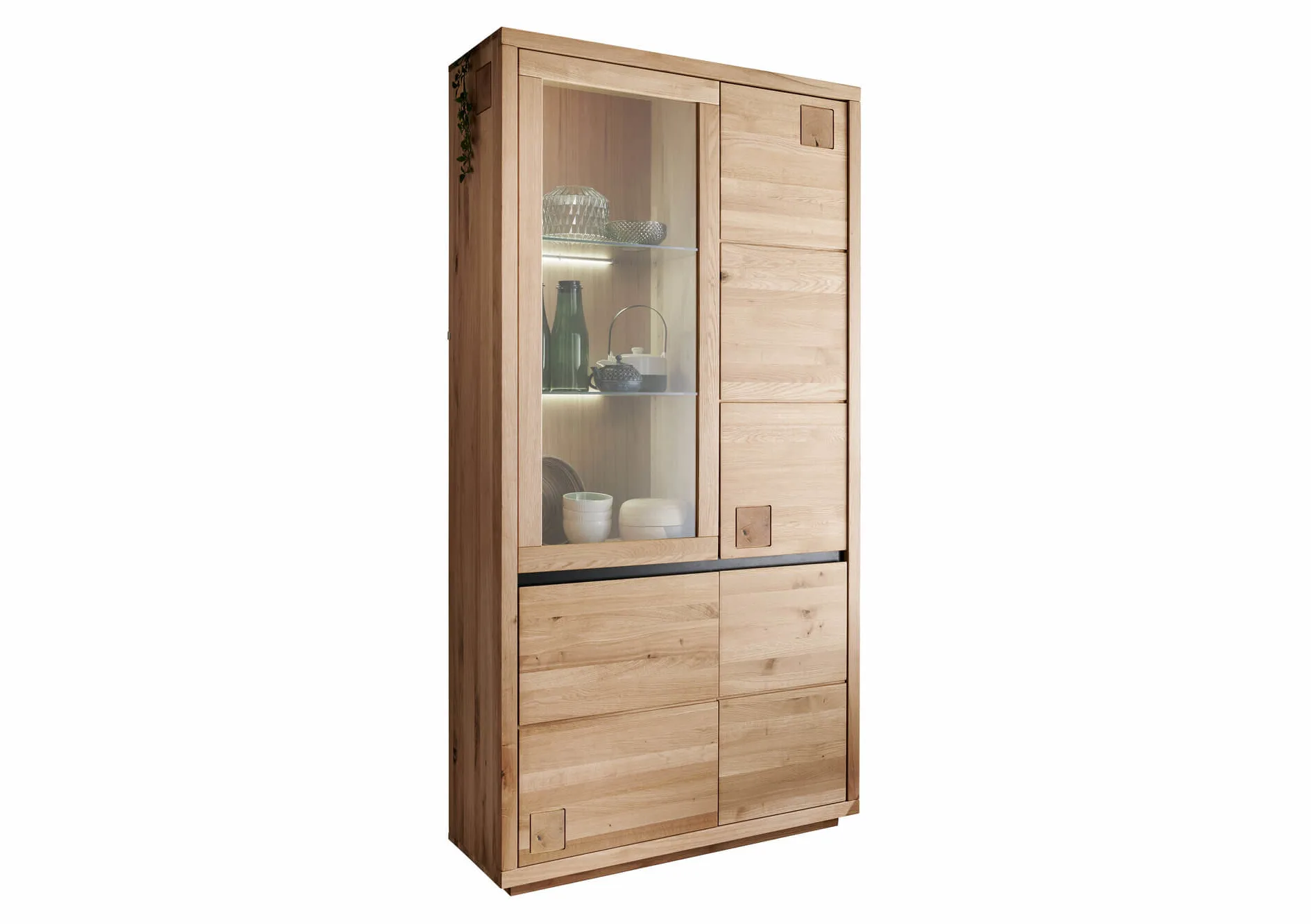 Vitrine II-L WZ-0159 Chêne massif