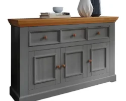 Commode Pour Le Surmeuble III WZ-0133 Pin Graphite