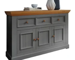 Commode Pour Le Surmeuble III WZ-0133 Pin Graphite