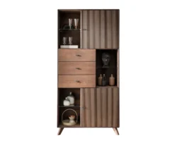 Vitrine II WZ-0624 en hêtre "snuff"