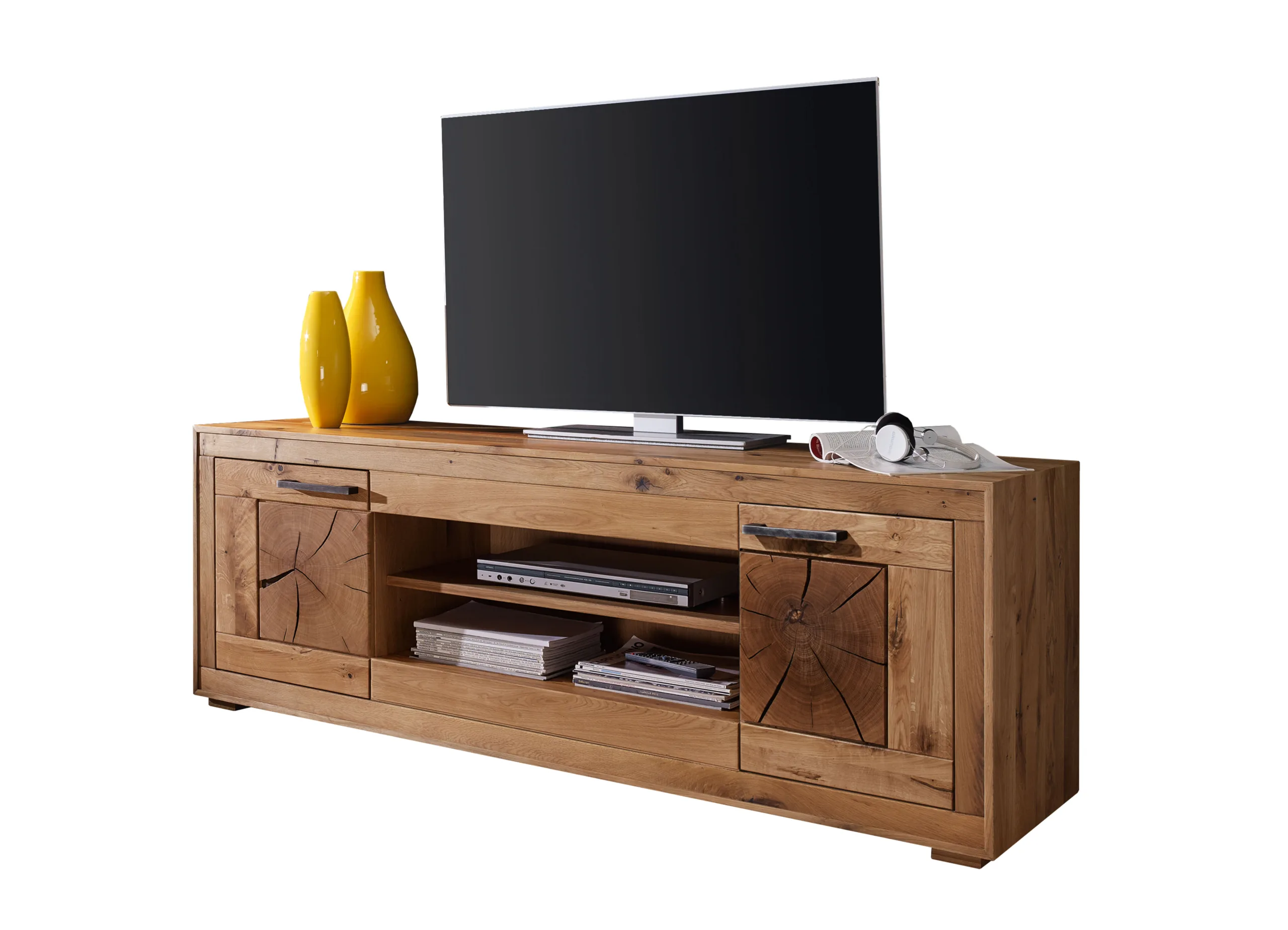 Meuble TV IV WZ-0315 Chêne Massif