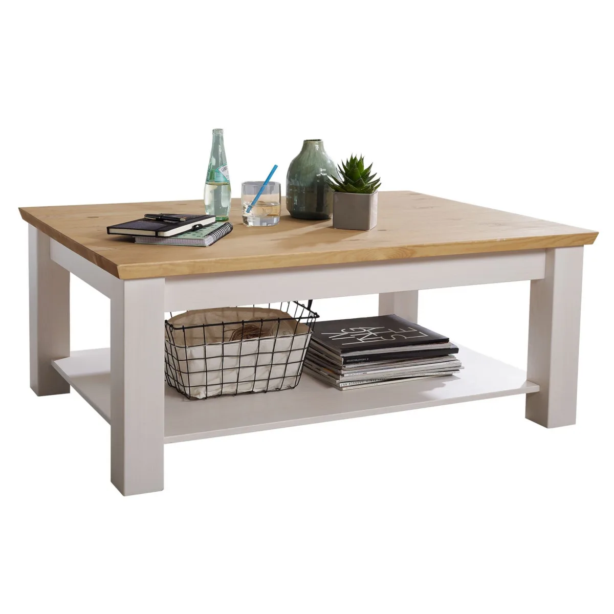 Table basse II WZ-0133 Pin Blanc