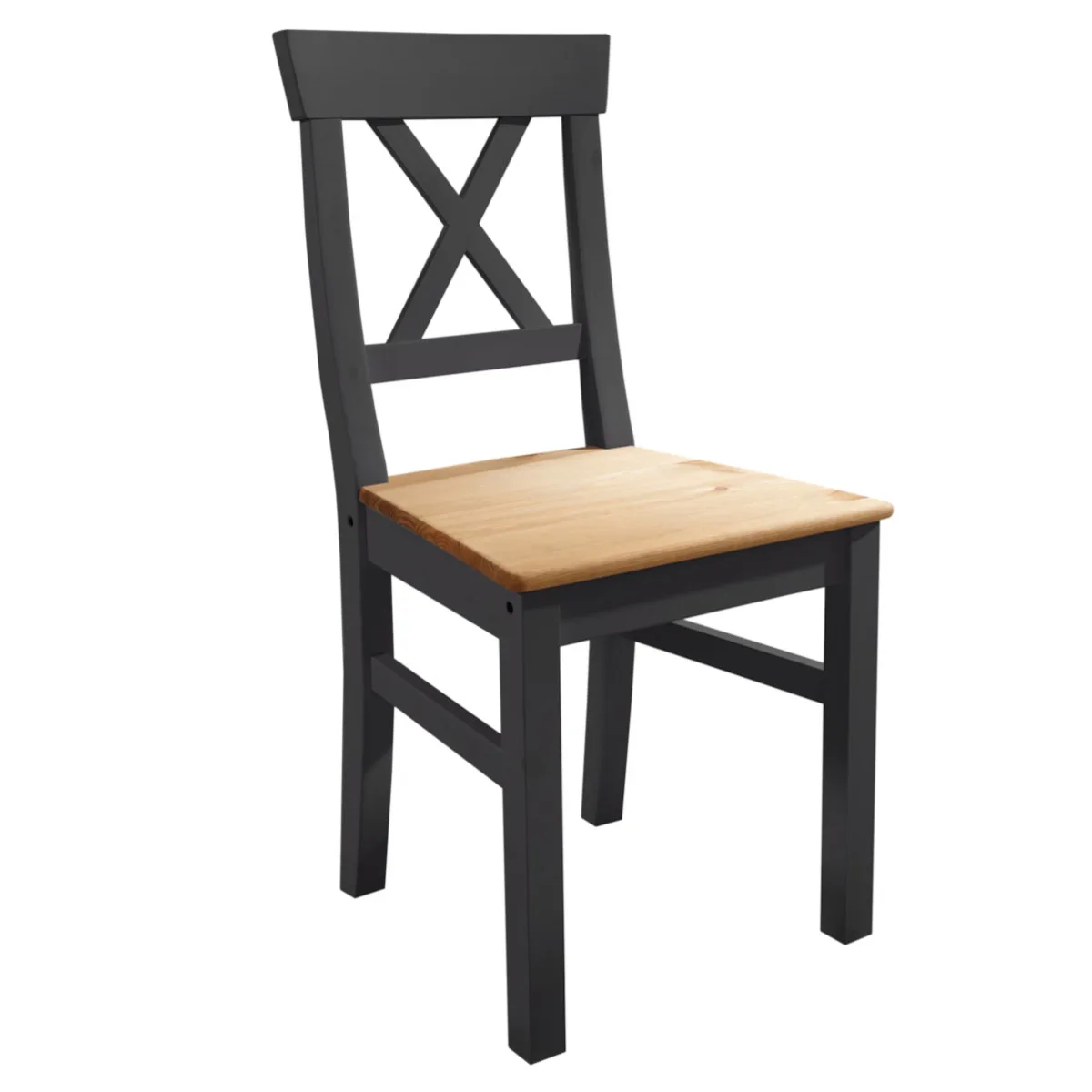 WZ-0133 Chaise Pin Graphite