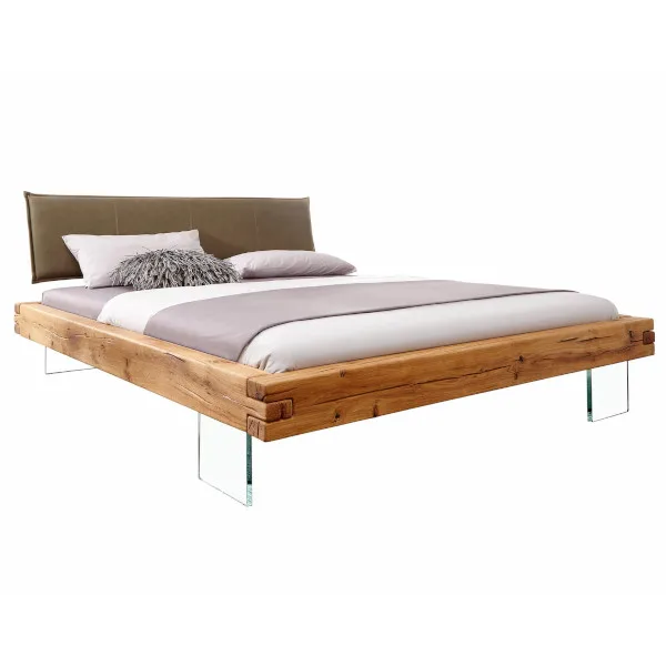 Lit 140×200 BE-0575 Chêne massif