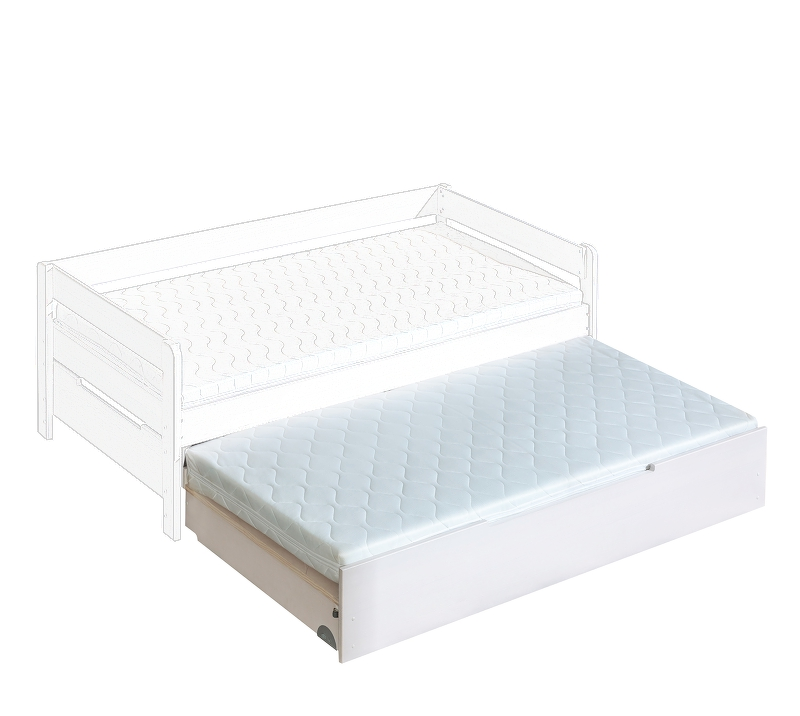 Łóżko « BORYS B3 » (dolne) – Kolor Korpusu: sosna na biel