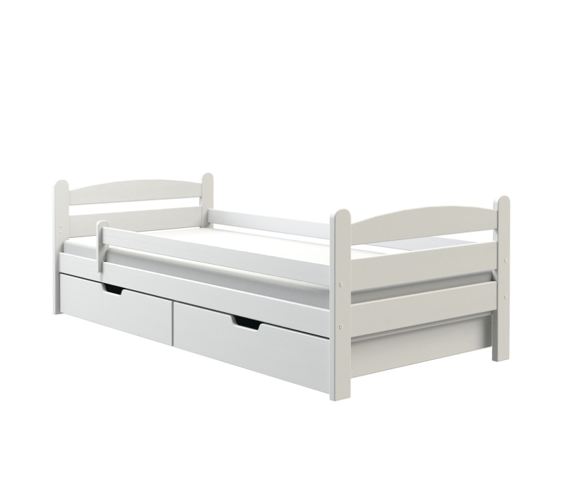 Łóżko « MAURICIUS » – Kolor Korpusu: sosna na biel