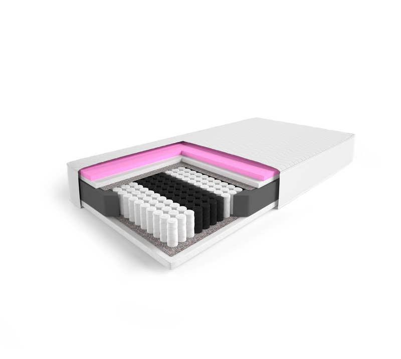 Materac 200×140 pocket+pianka memory