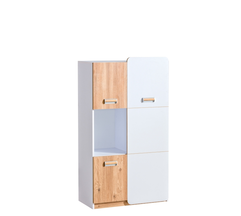 System « LORENTO » L5 (Regał 3D) – Kolor: dąb nash