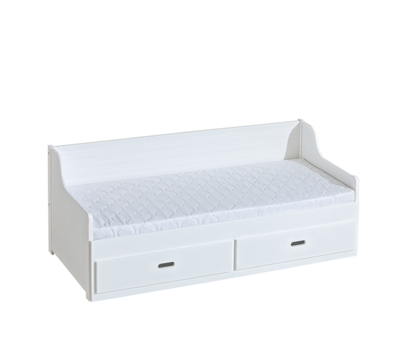 Łóżko « SZYMON » – Kolor Korpusu: sosna na biel