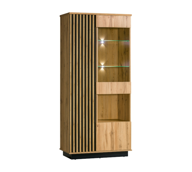 System « LAMELO » LA3 (Witryna 2D1W) – Kolor: czarny