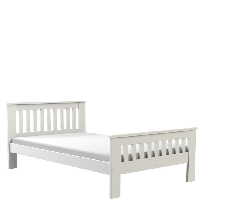 Łóżko « LAURA » – Kolor Korpusu: sosna na biel