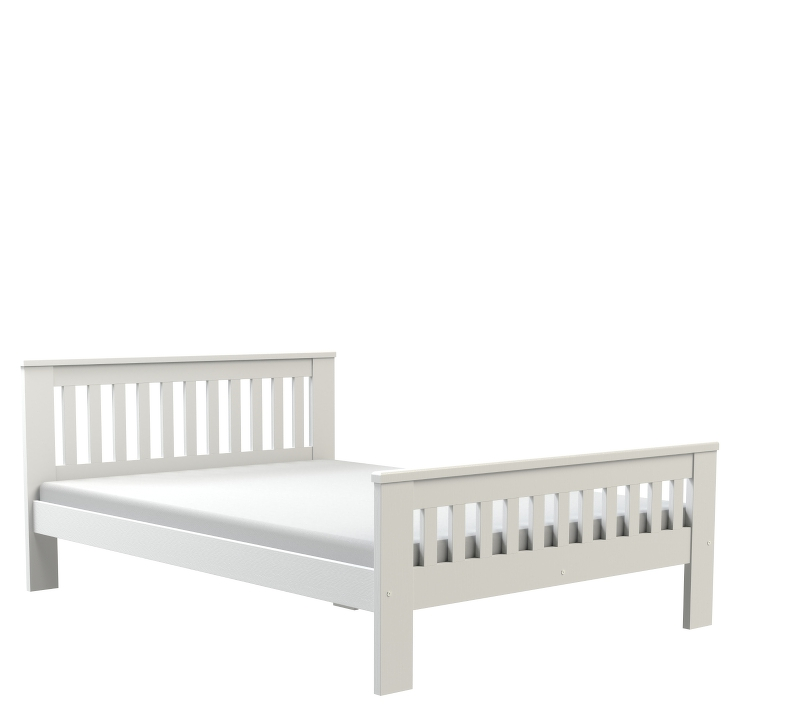 Łóżko « LAURA » – Kolor Korpusu: sosna na biel