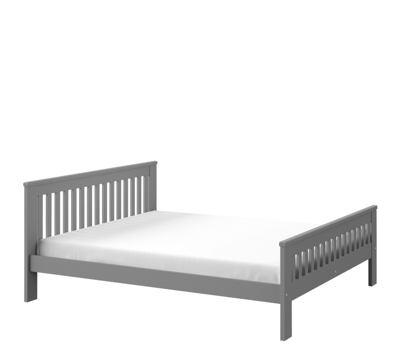 Łóżko « LAURA » – Kolor Korpusu: sosna na antracyt